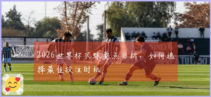 2026世界杯买球要点分析，如何选择最佳投注时机
